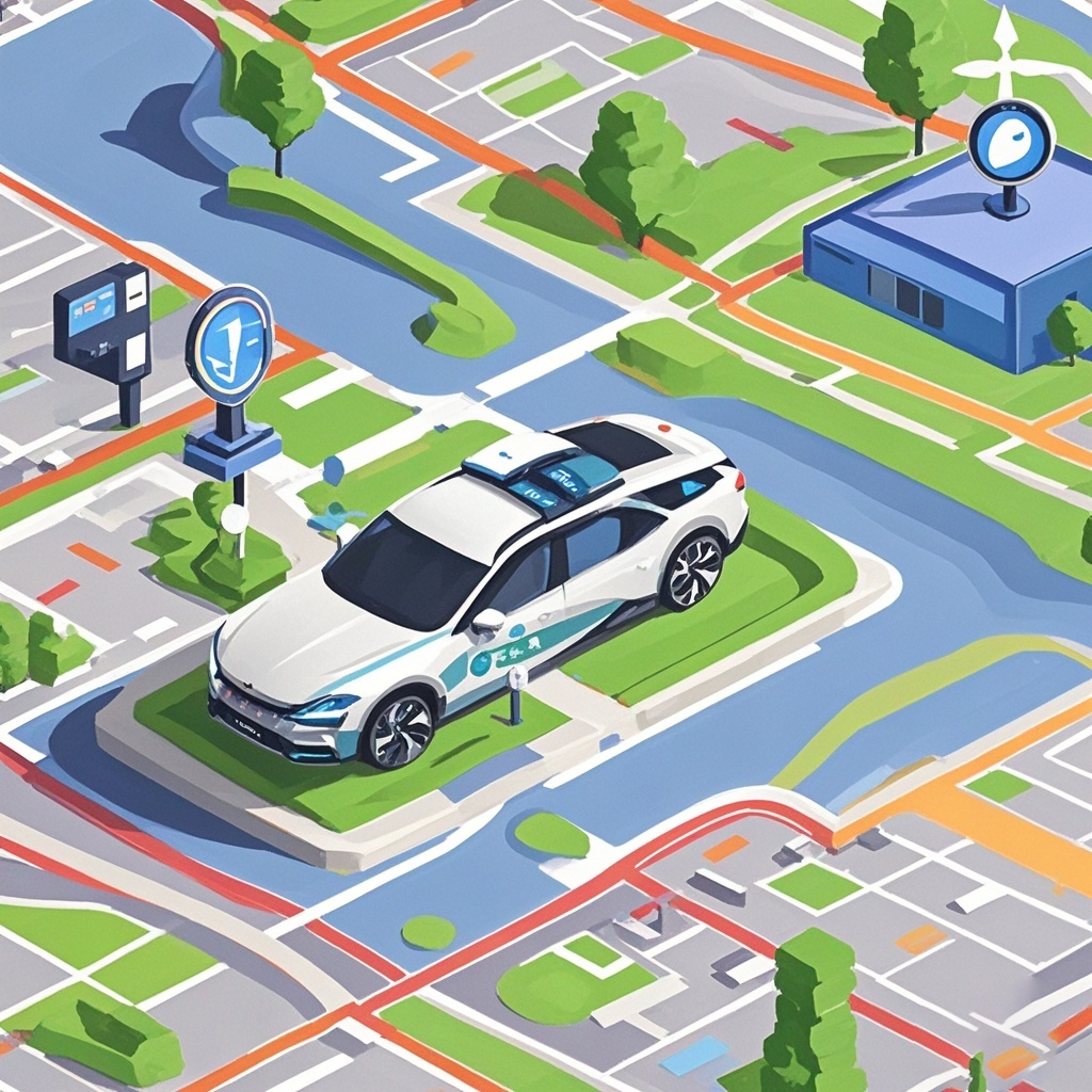 GPSak nola hobetzen du ibilgailu autonomoen nabigazioa eta mapak